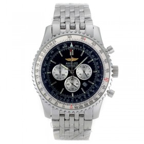 Breitling Navitimer Working Chronograph with Black Dial S/S-Oversized Version